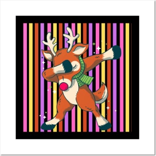 Dancing Reindeer Posters and Art